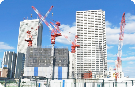 外装工事の写真