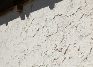 漆喰の外壁の様子